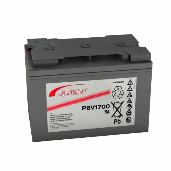 Exide Sprinter P6V1700 6V 122Ah